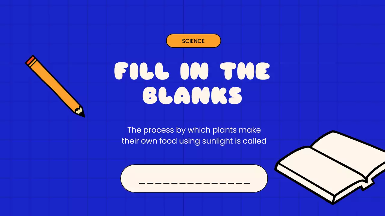 Blue Modern Quiz Guide Presentation