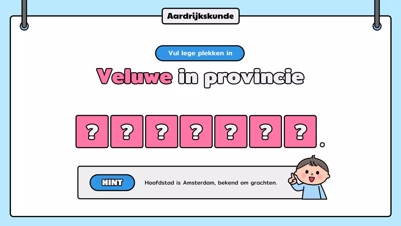 aankondiging blue comic quiz