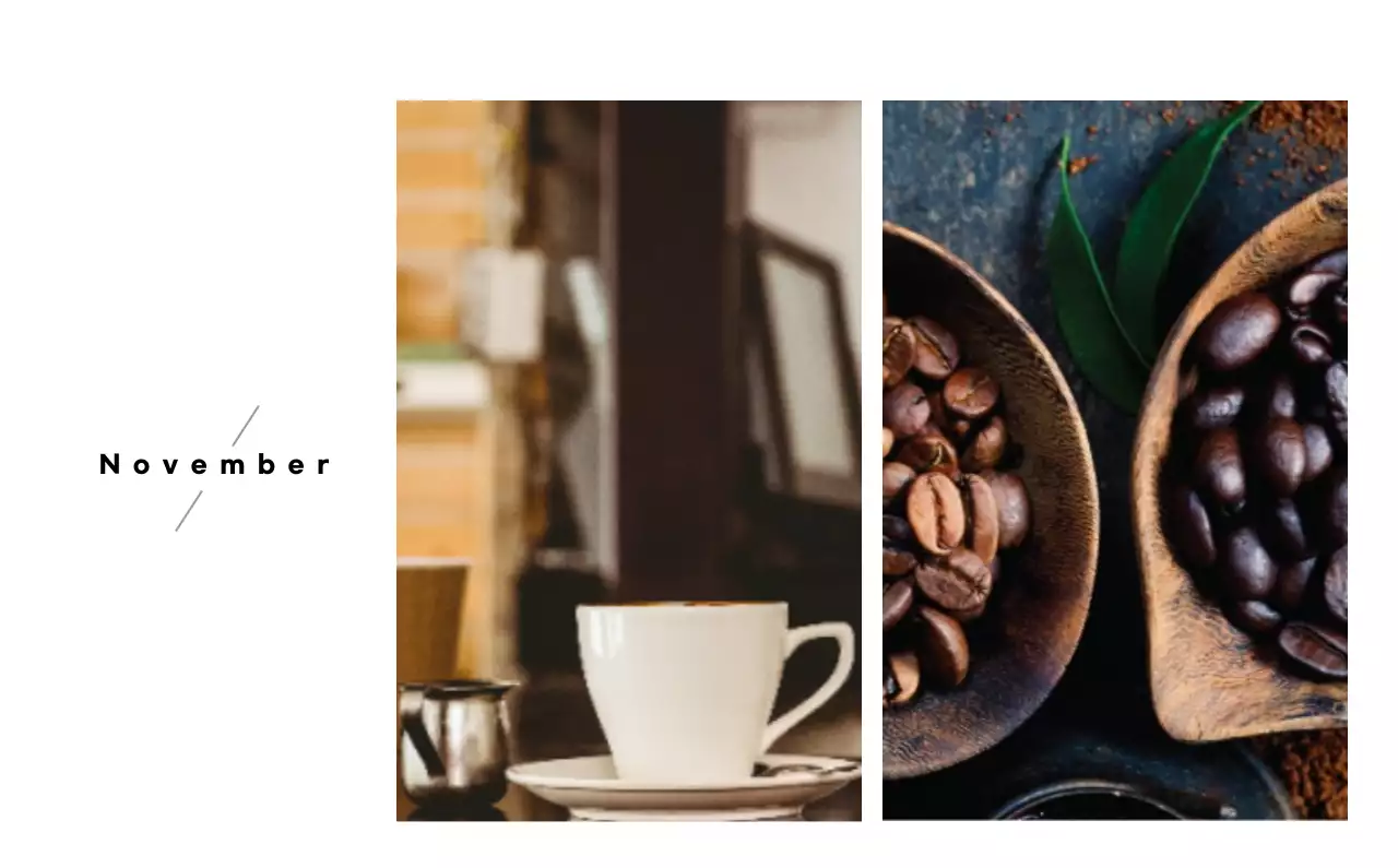 화이트와 브라운의 감성 카페