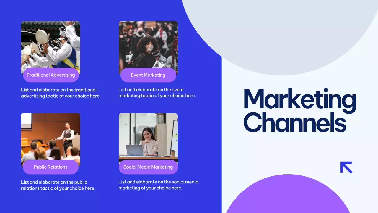 Blue Modern Marketing Presentation