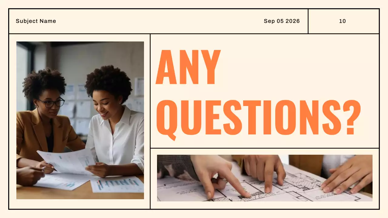 Beige Professional Project Overview Presentation