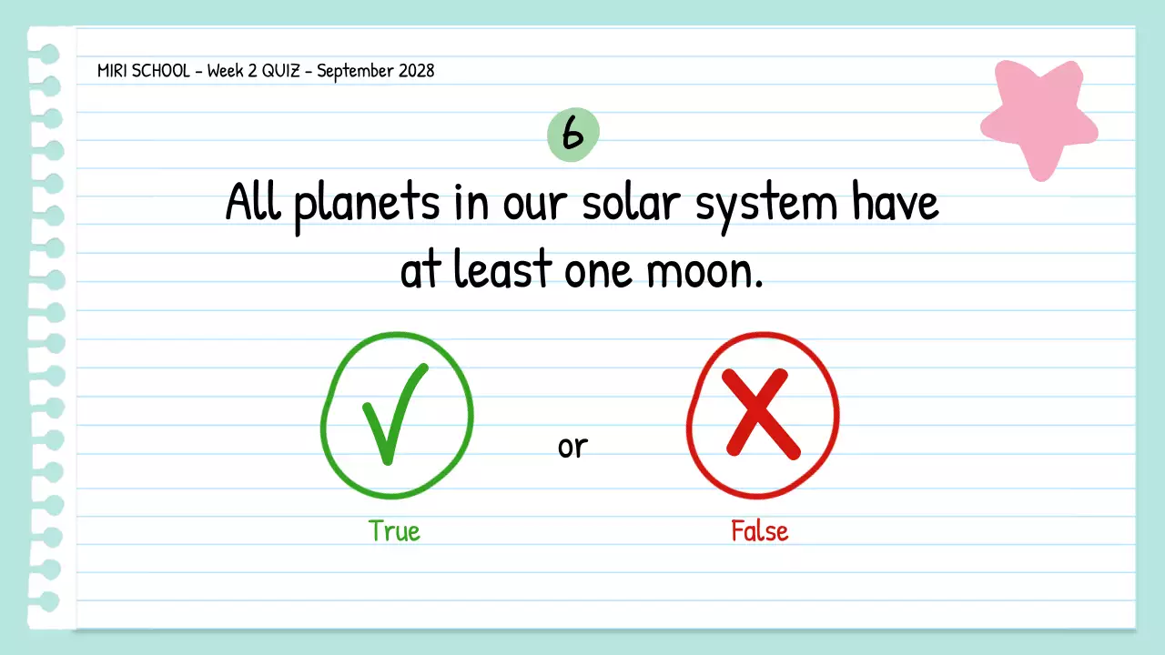 Orange Simple Quiz Announcement Presentation