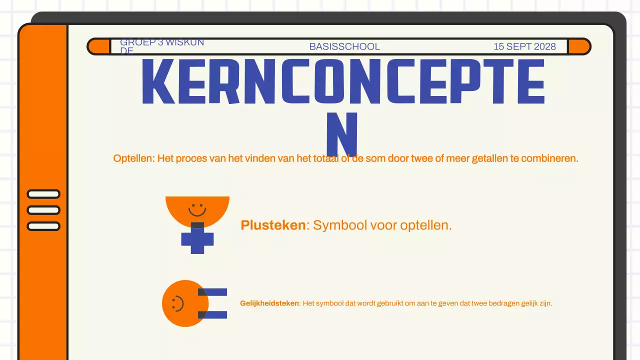 Basisles optellen Presentatie