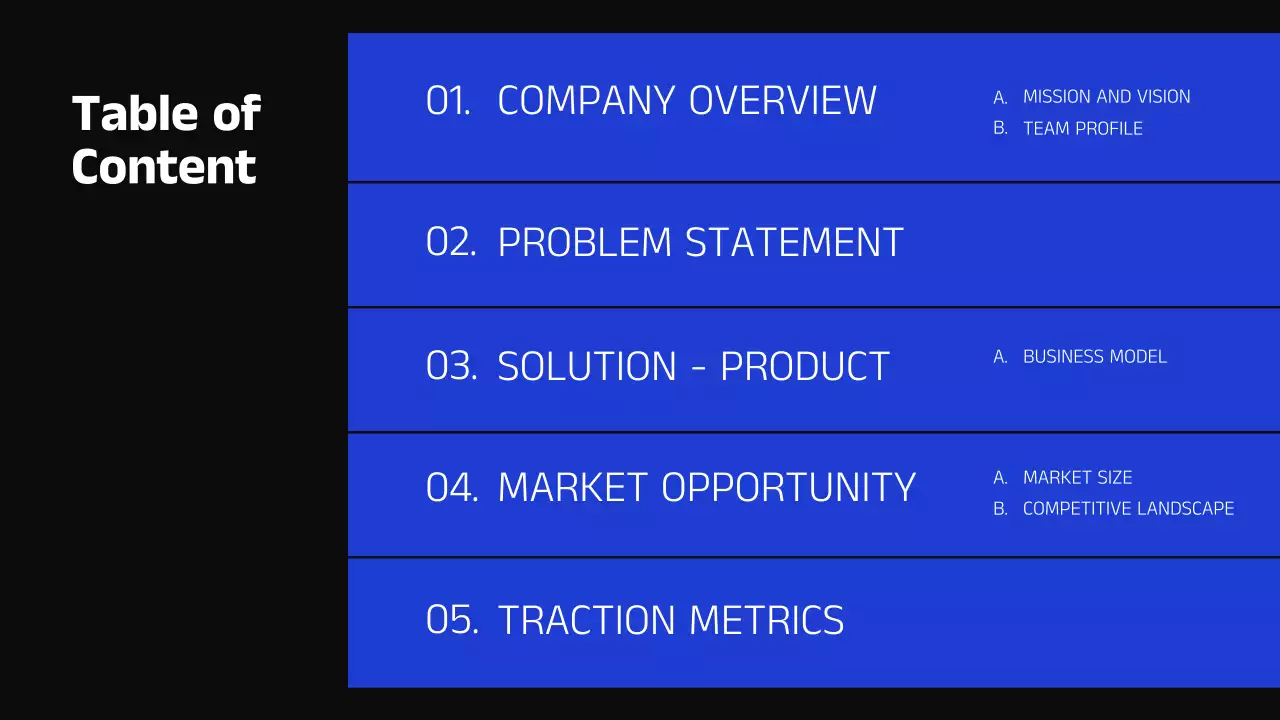Blue Modern Business Presentation