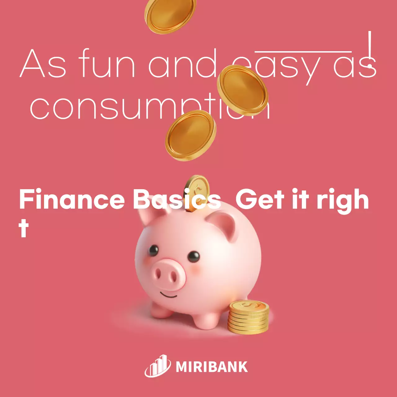 Guia de finanças modernas rosa Postagem de mídia social