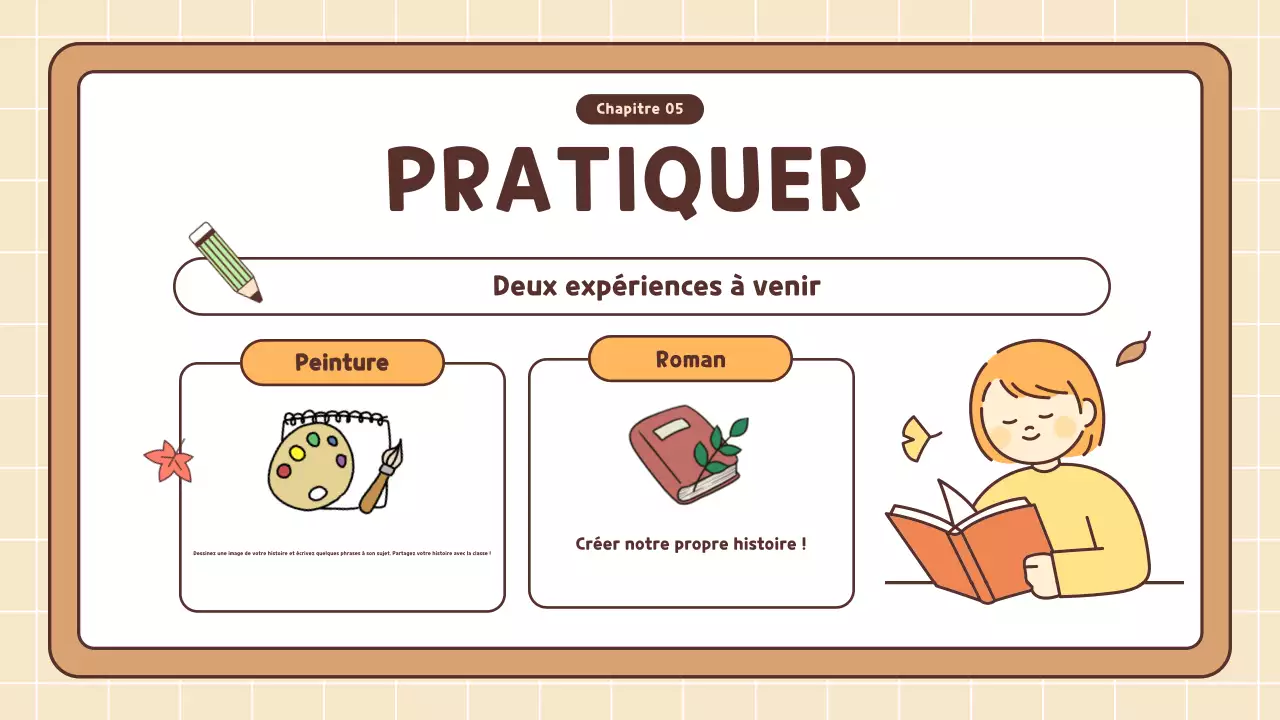 cours de littérature simple orange