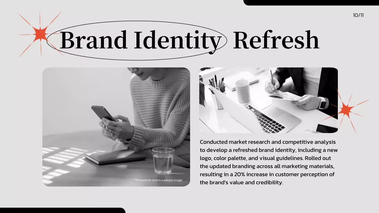 Grey Professional Portfolio Presentation
