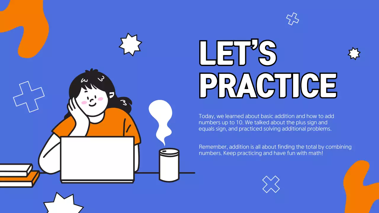 Presentasi Kursus Matematika Sederhana Biru