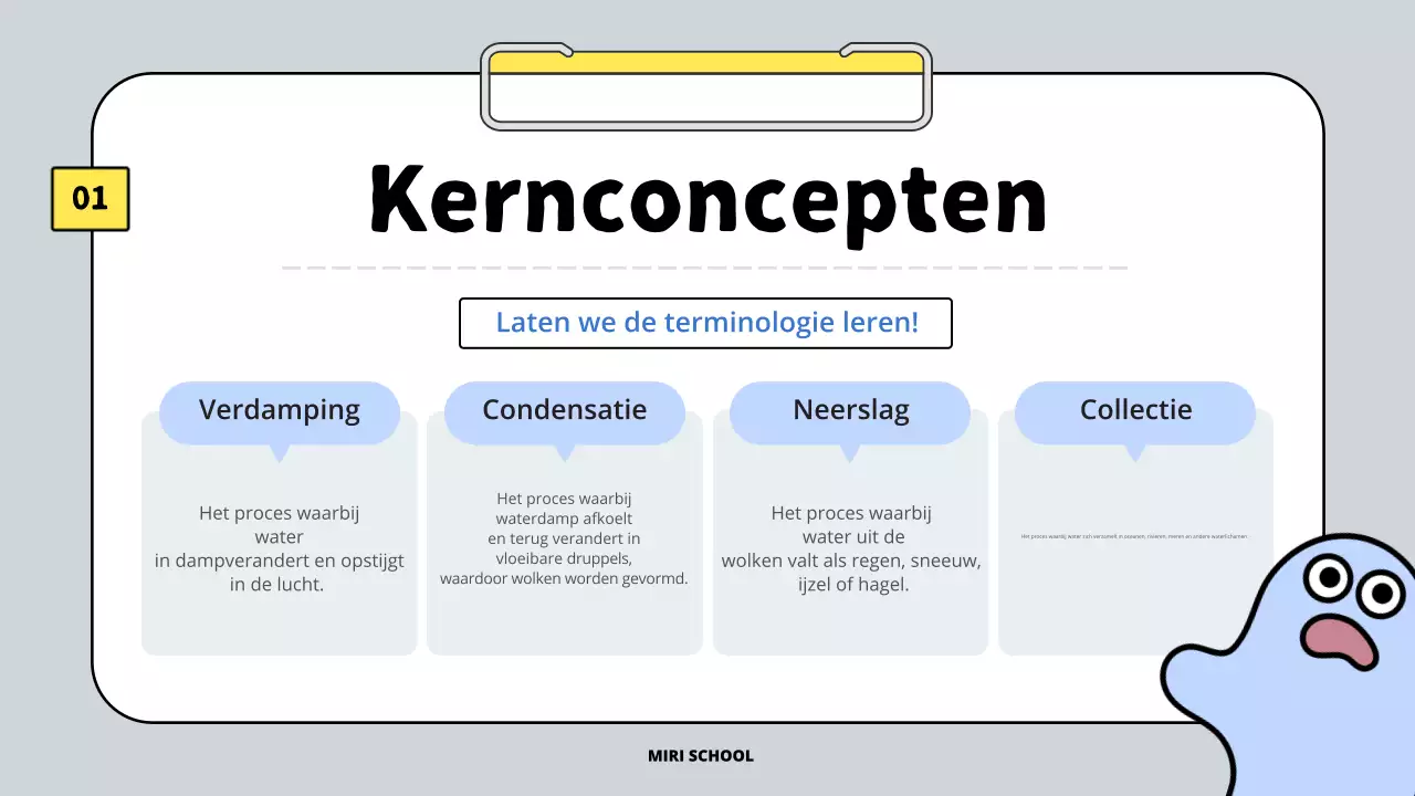 grijs eenvoudig water les