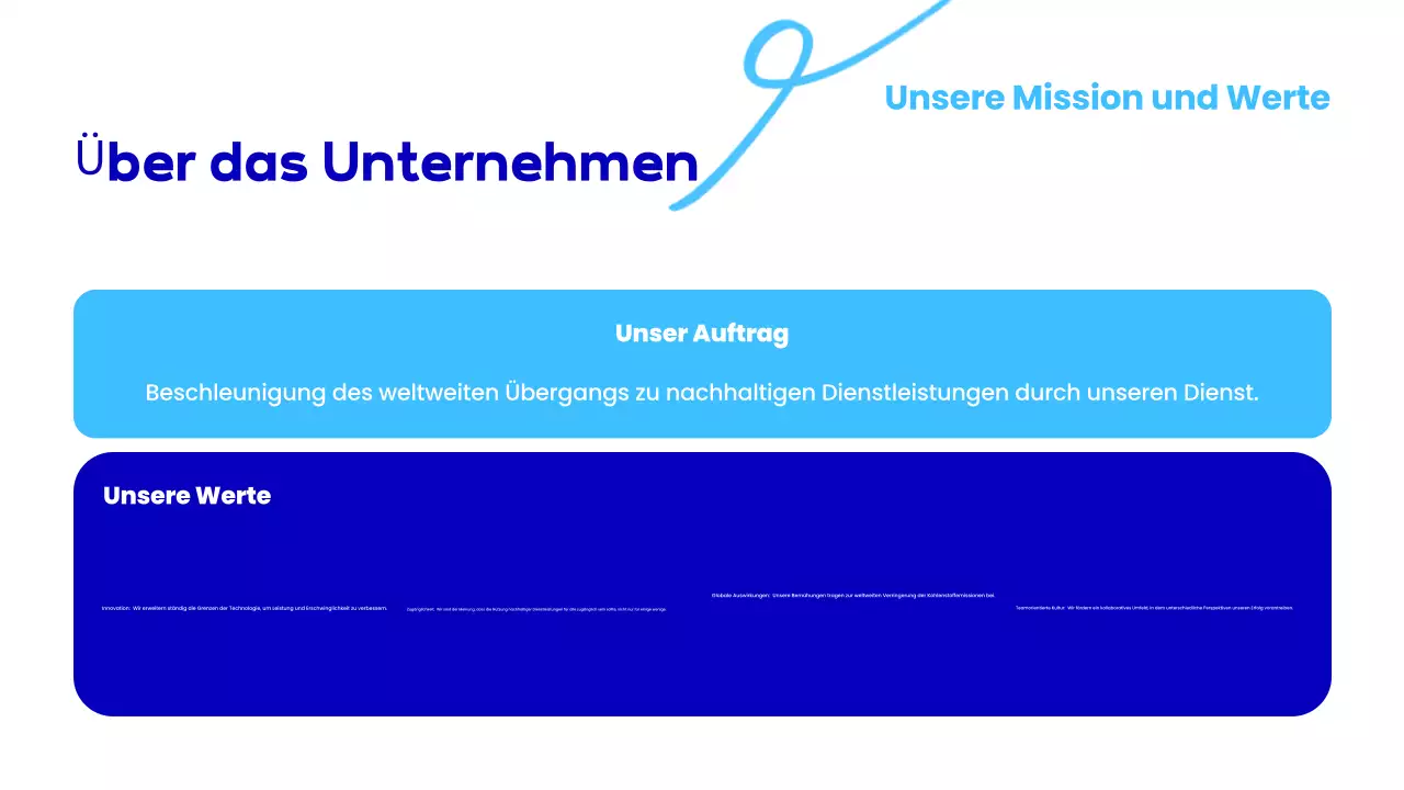 blue modern employee onboarding Präsentation