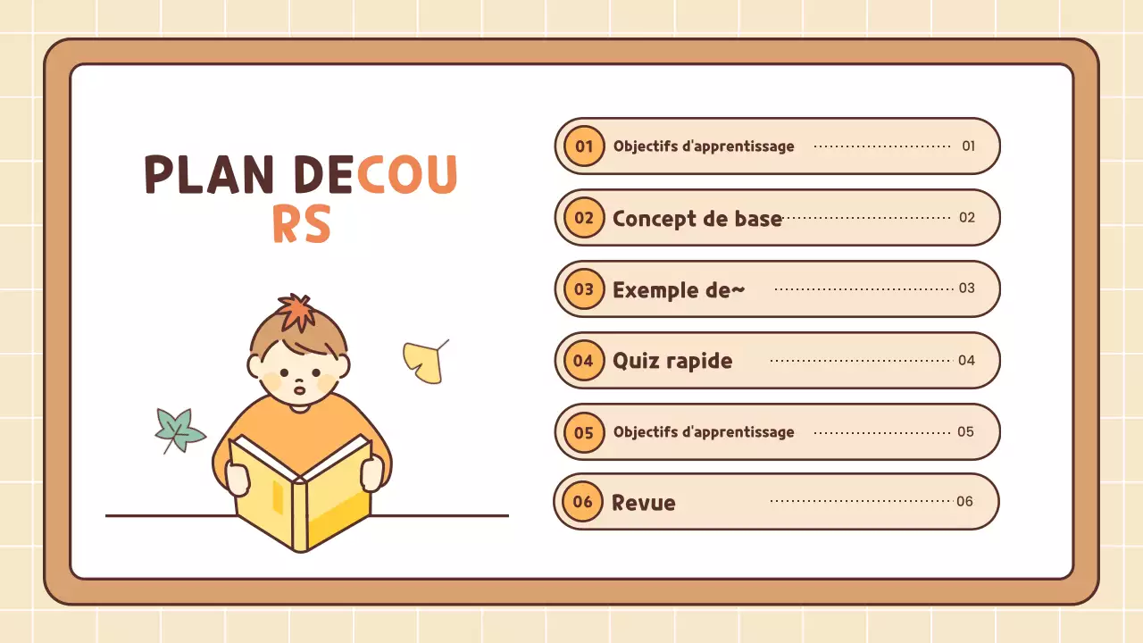 cours de littérature simple orange