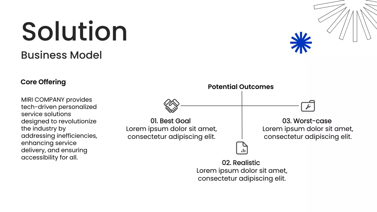 Blue Modern Business Pitch Presentation