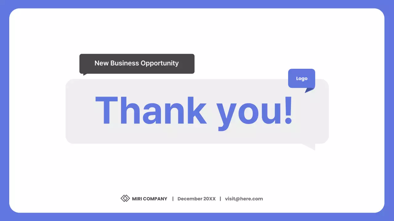 Blue Modern Business Pitch Presentation