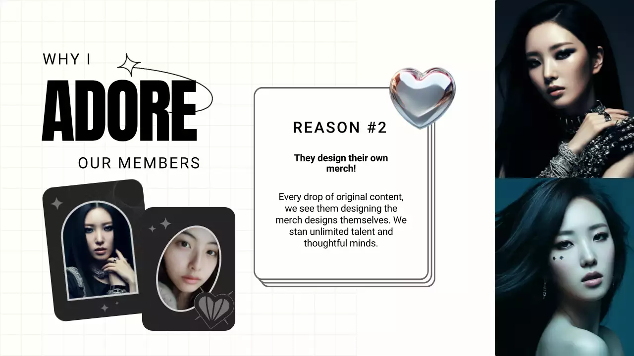 Black Modern Charms Promotion Presentation