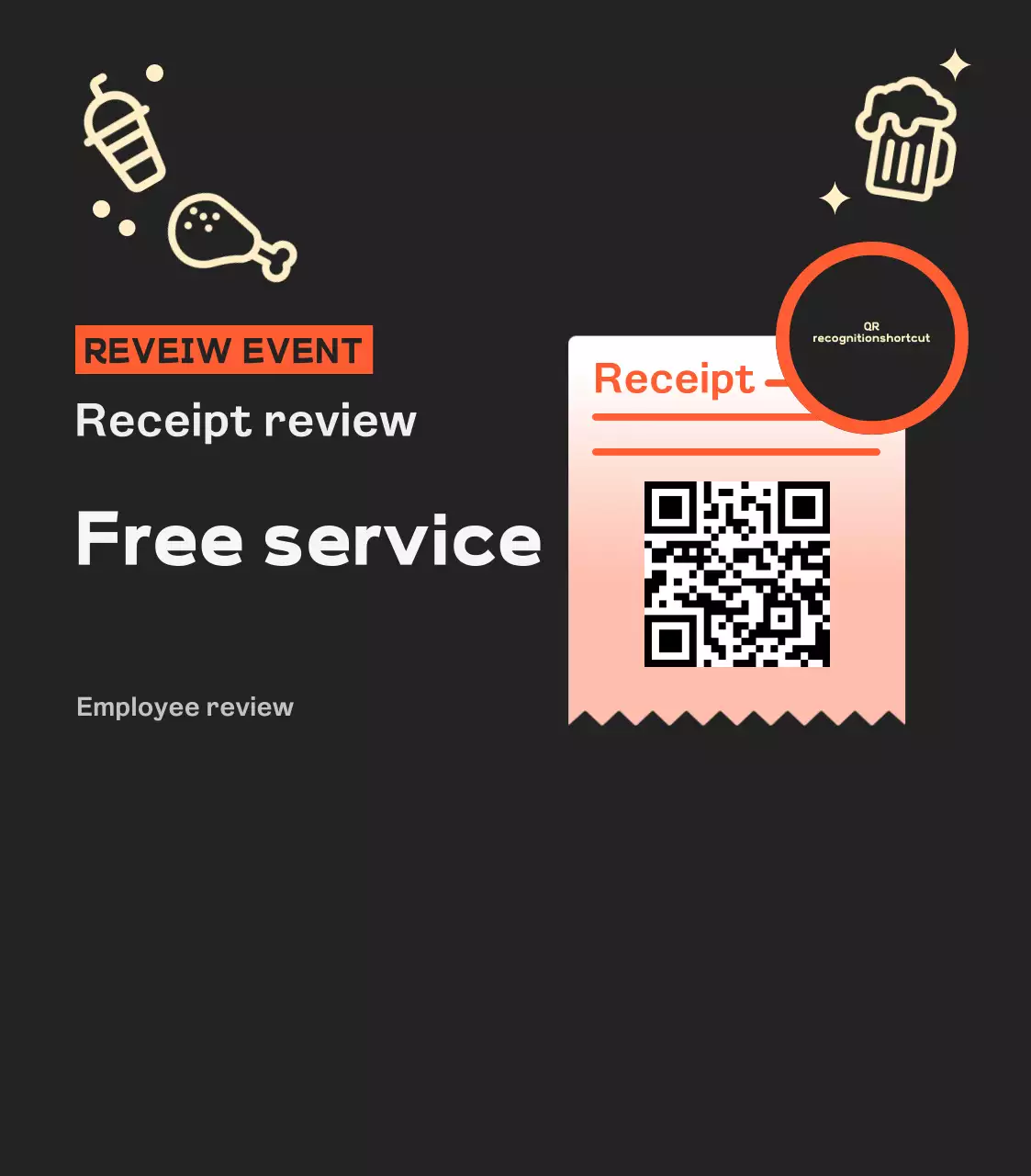 Promosi media sosial Orange Pop