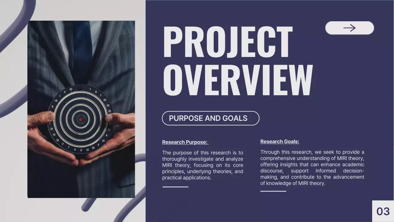 Blue Modern Project Presentation