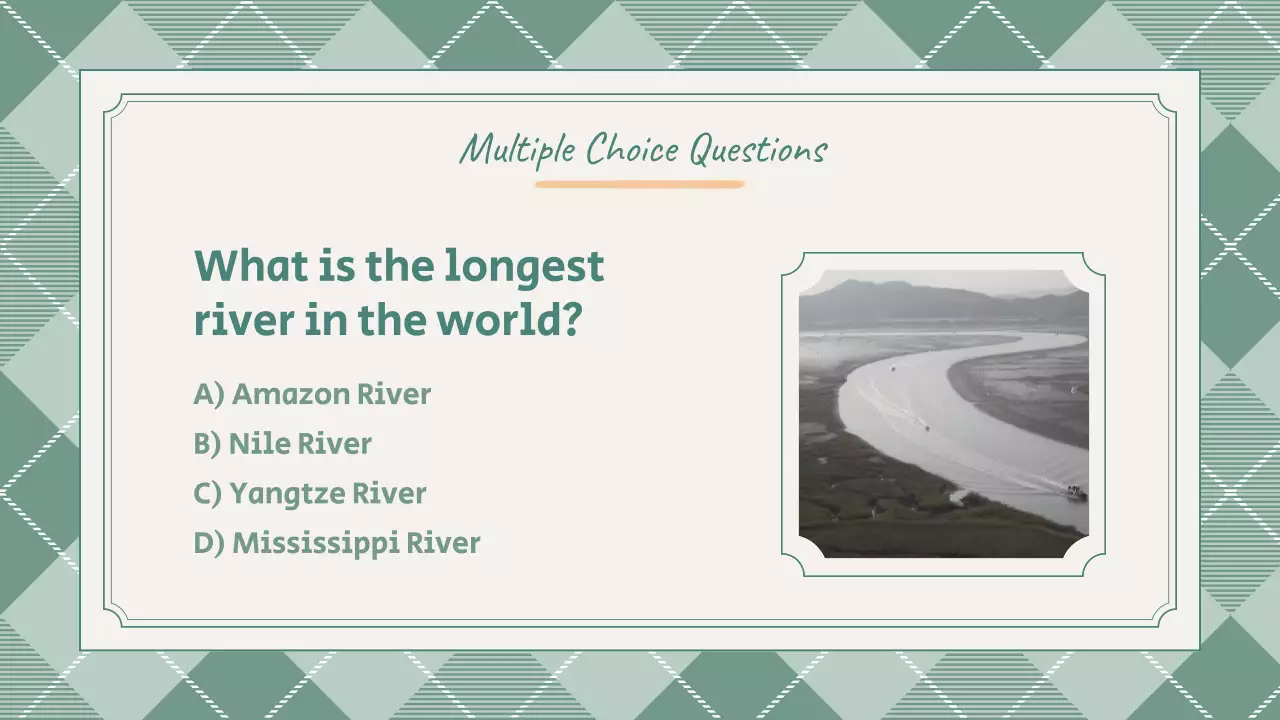 Mint Traditional Quiz Guide Presentation