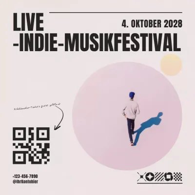 beige moderne Musikförderung