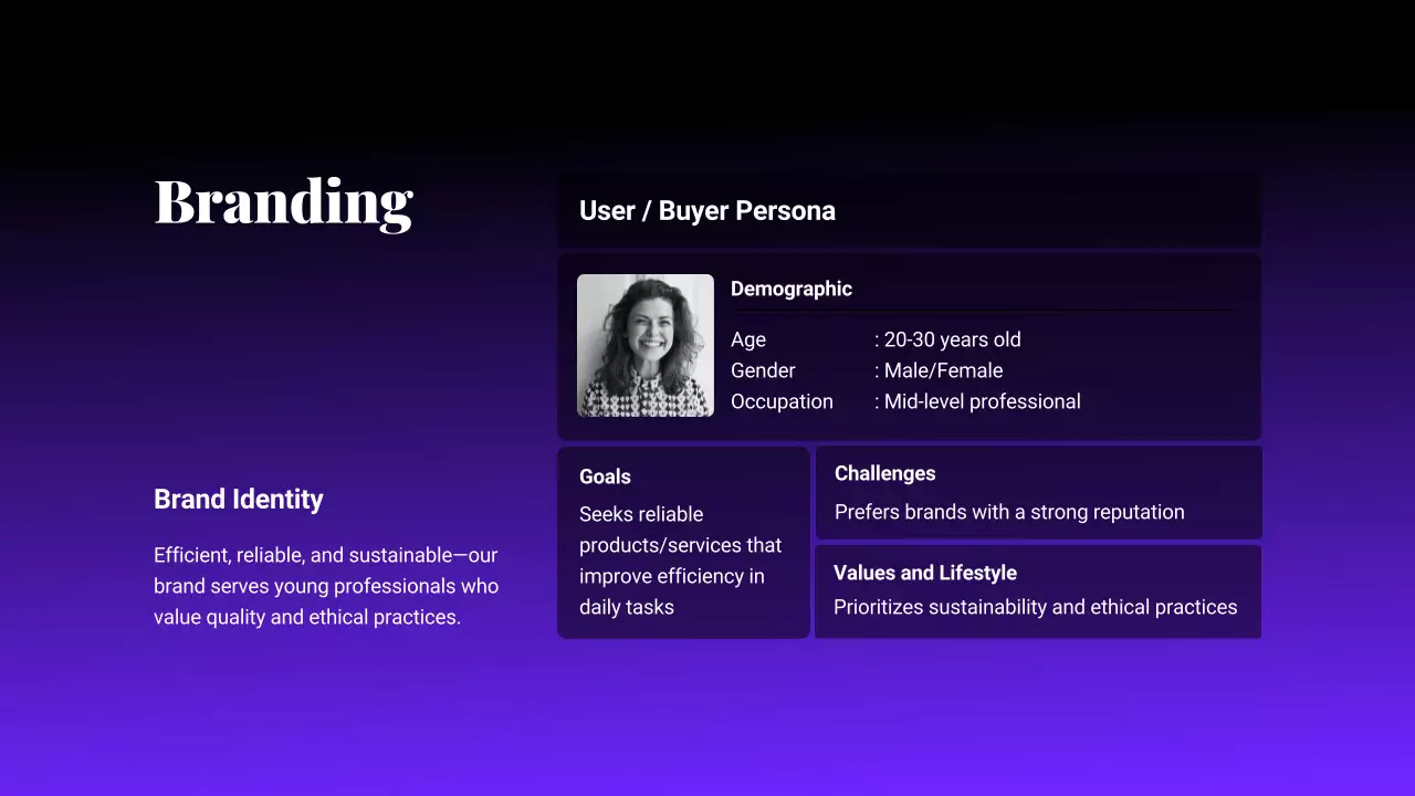 Purple Modern Marketing Plan Document Presentation