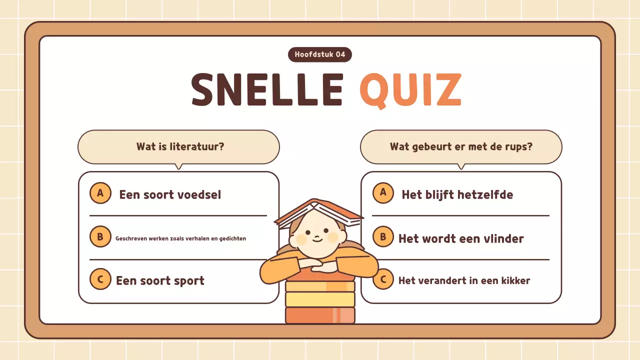 oranje eenvoudige literatuurcursus