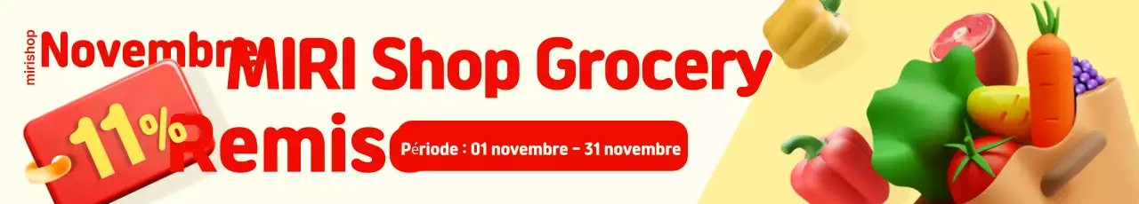 Red Simple Grocery Discount