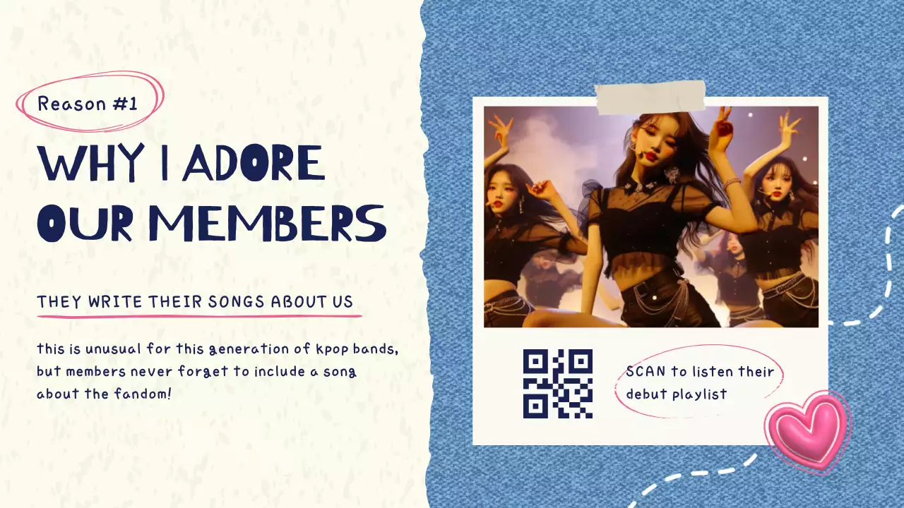 Blue Trendy Charm Guide Presentation