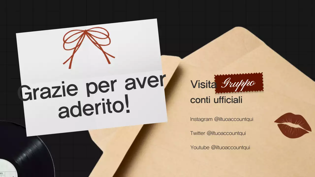 Promozione Fandom Brown Retro Charm