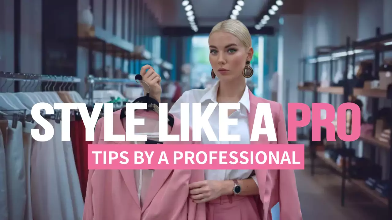 Pink Trendy Fashion Guide YouTube Thumbnail