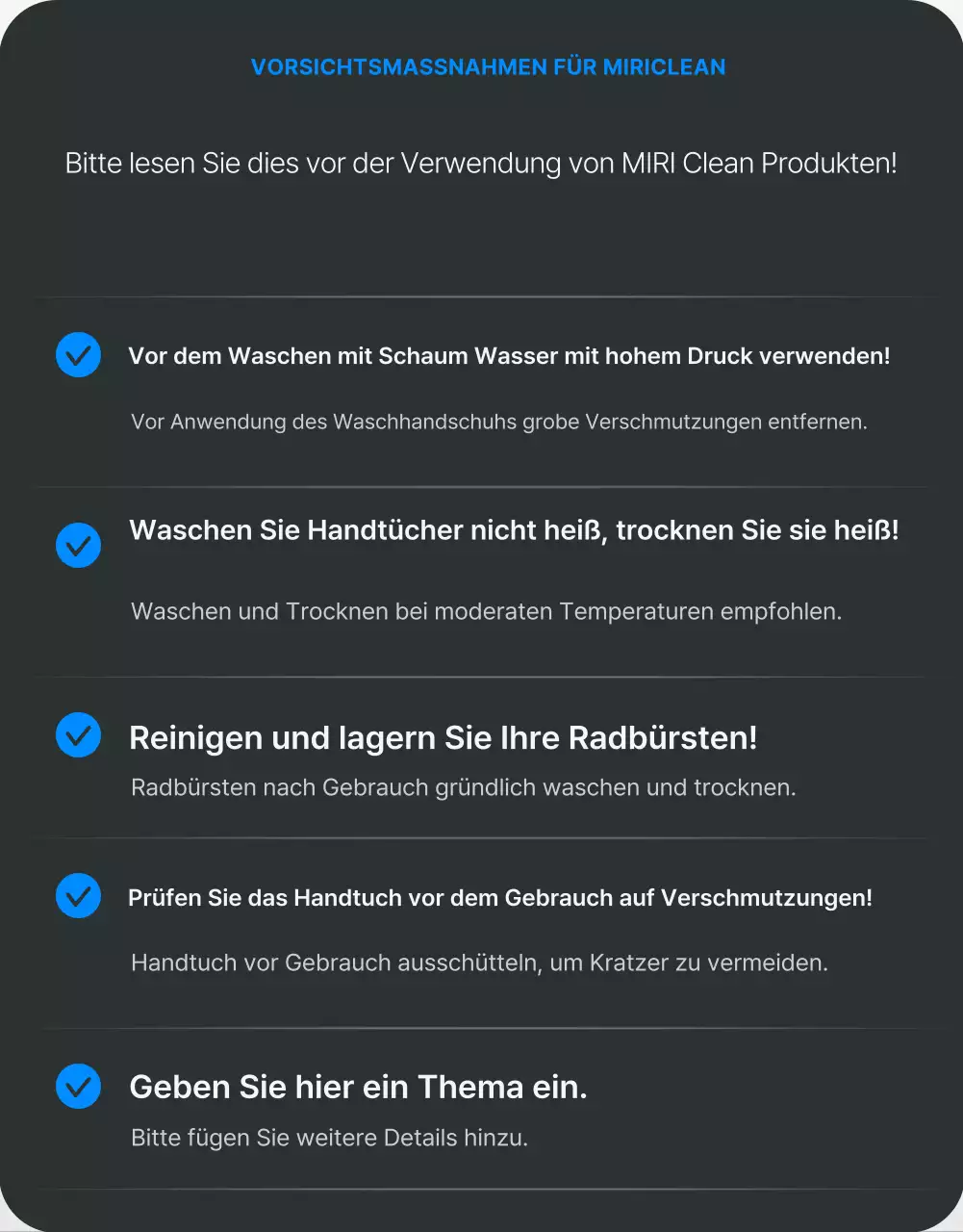 Schwarze moderne Autowaschanlagen fördern