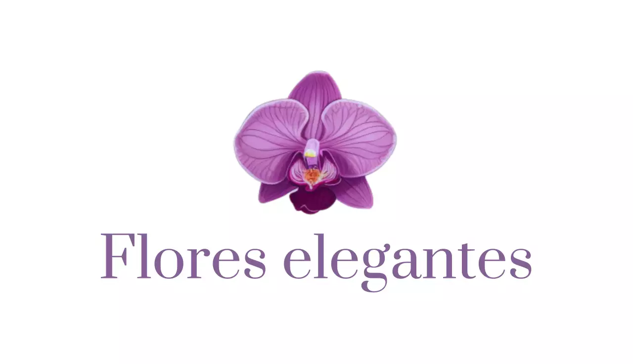 tarjeta de visita elegante morada