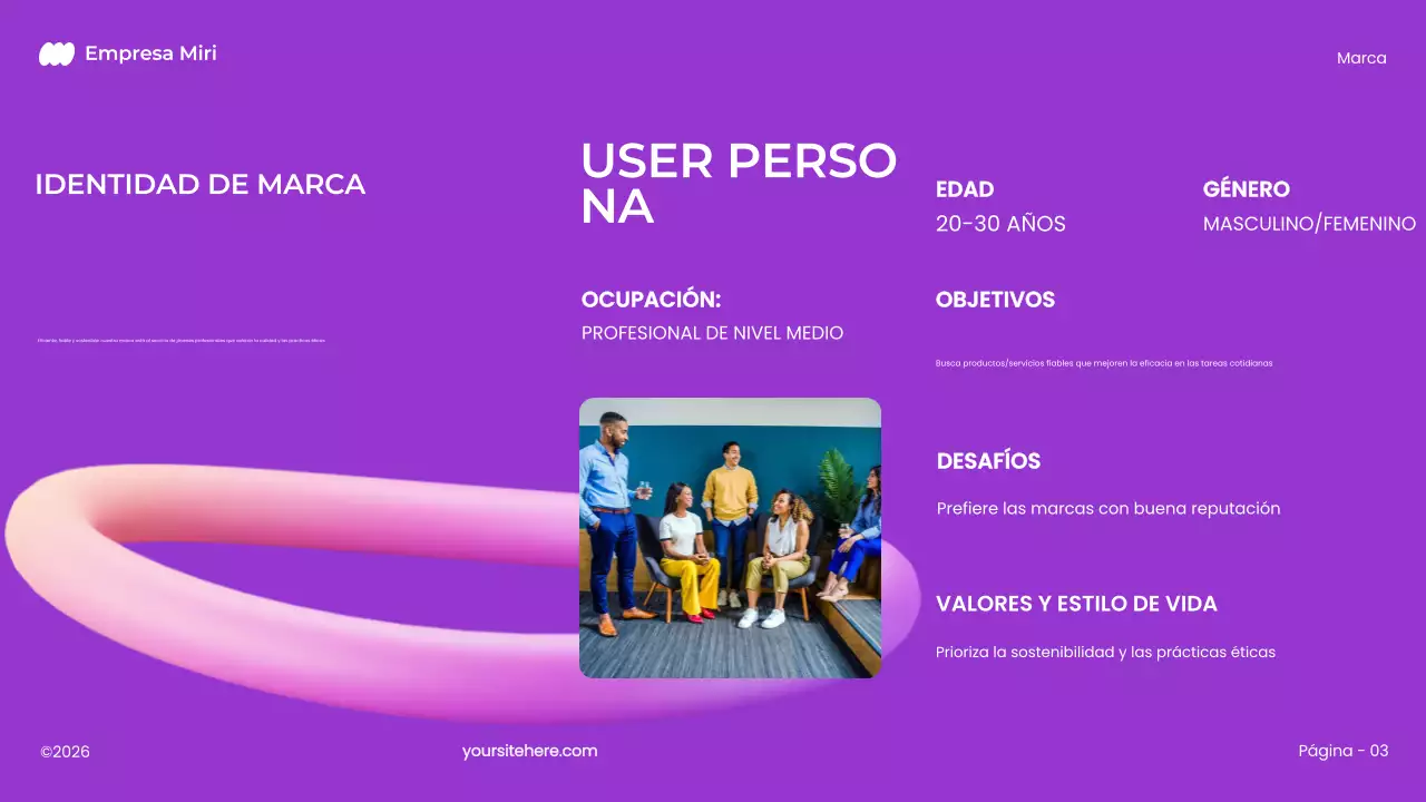 purple bold modern 3d marketing plan