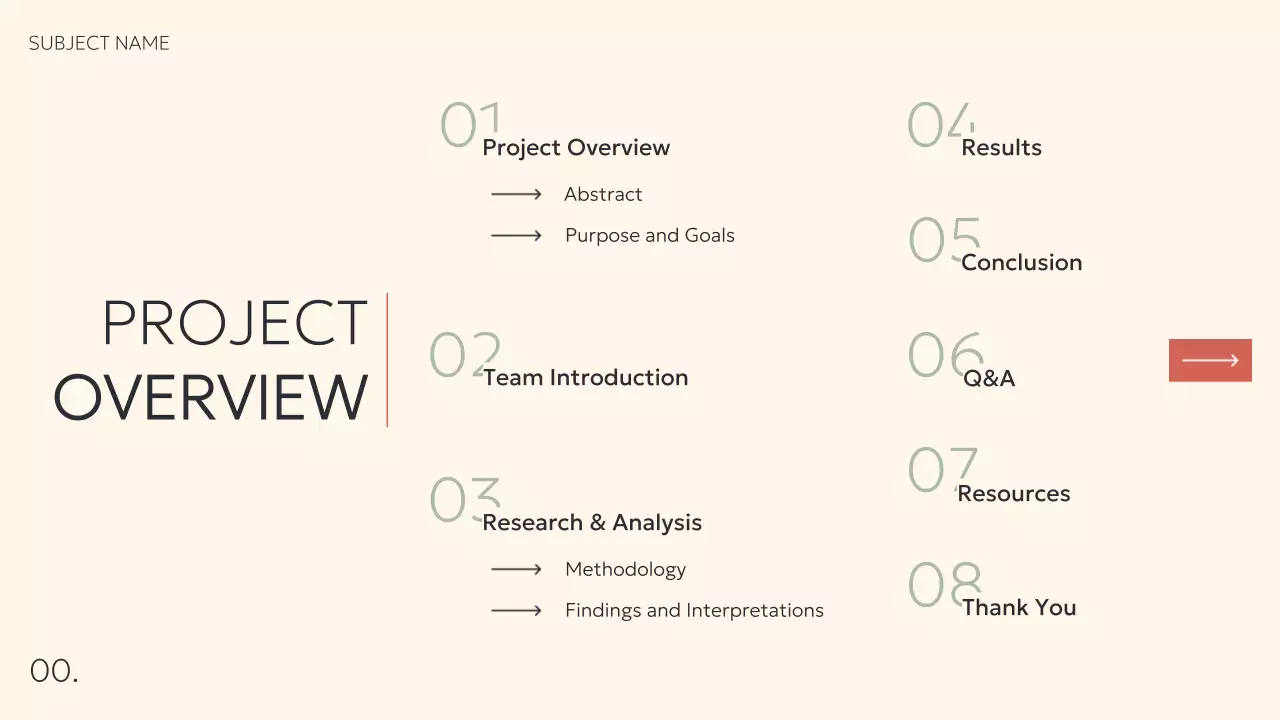 Beige Modern Project Presentation