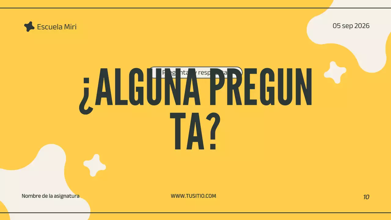 presentación de un proyecto profesional ecológico