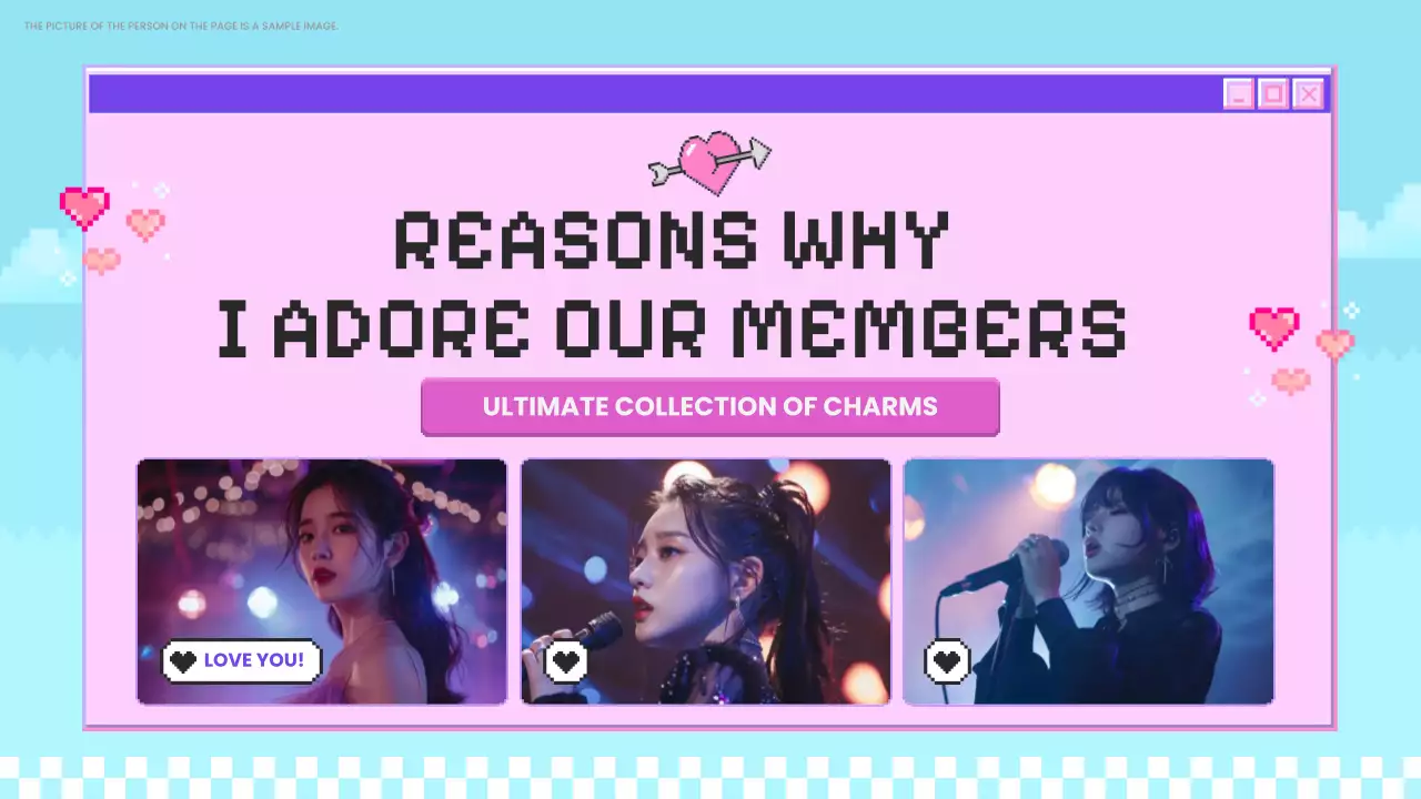 Pink Retro Members Guide Presentation