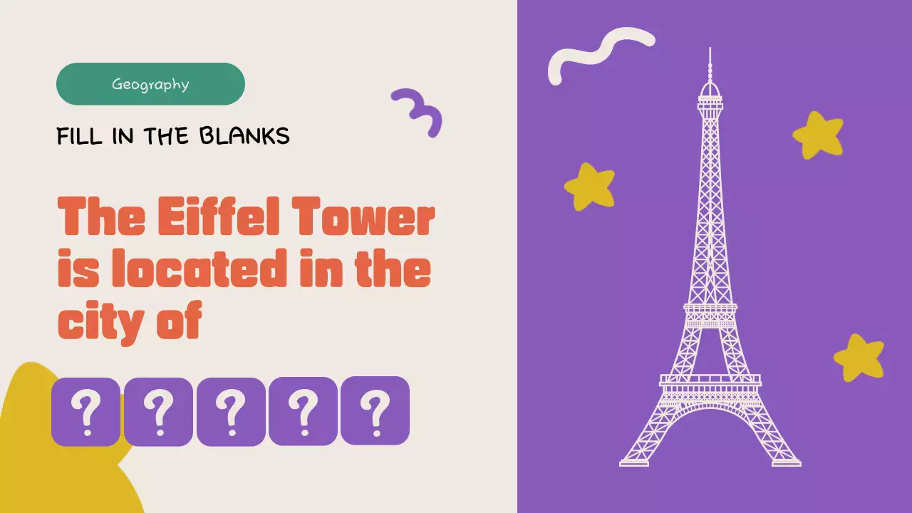 Orange Retro Quiz Announcement Presentation