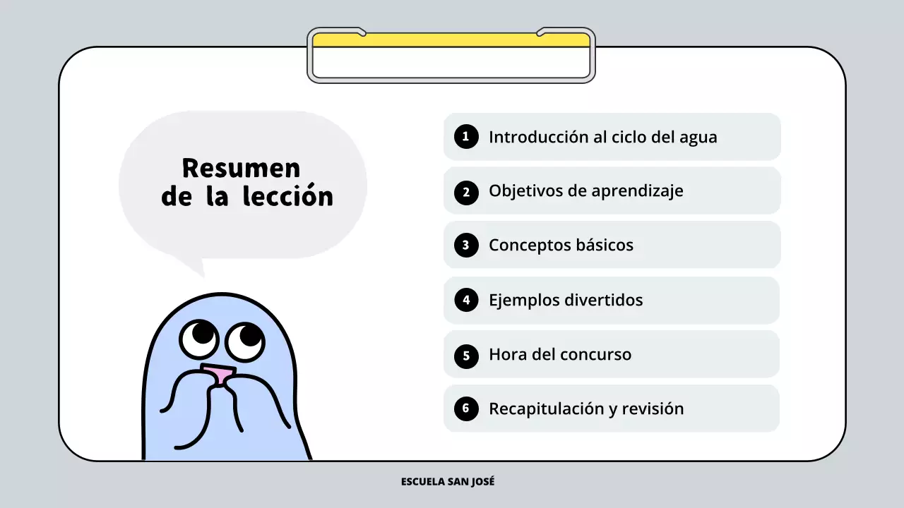 gris simple lección de agua