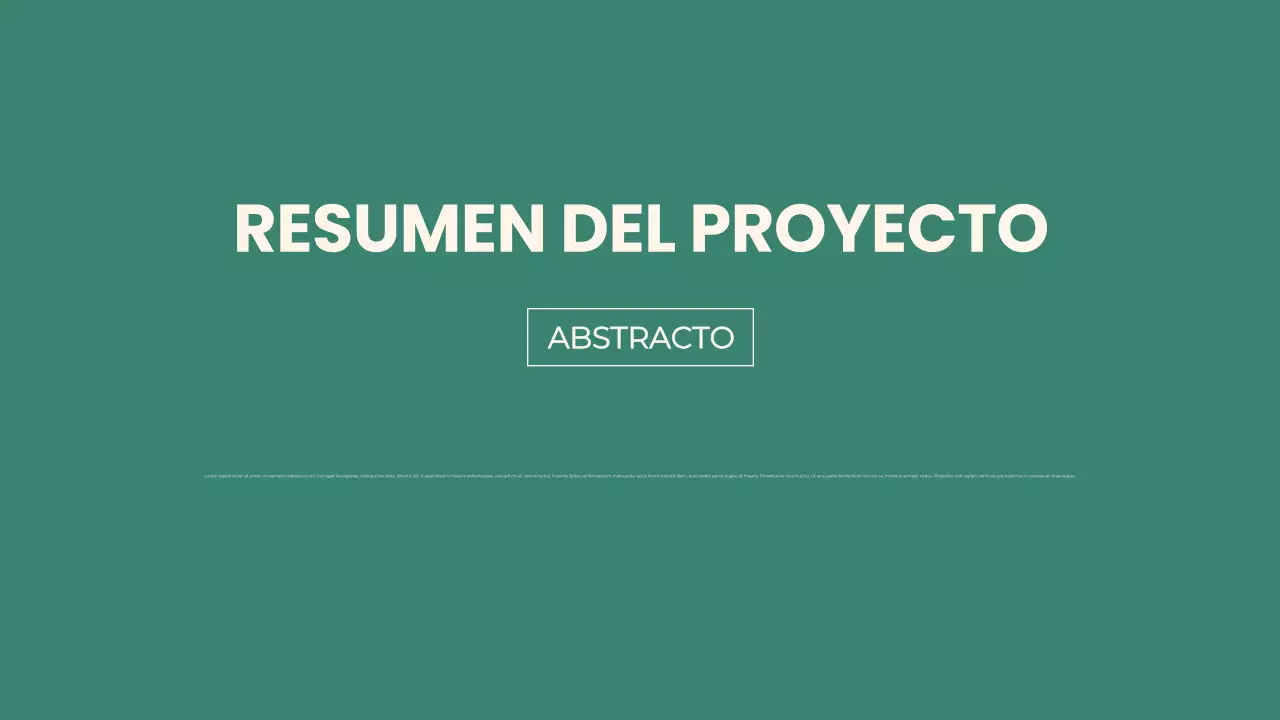 Presentación del proyecto de grupo Green Modern