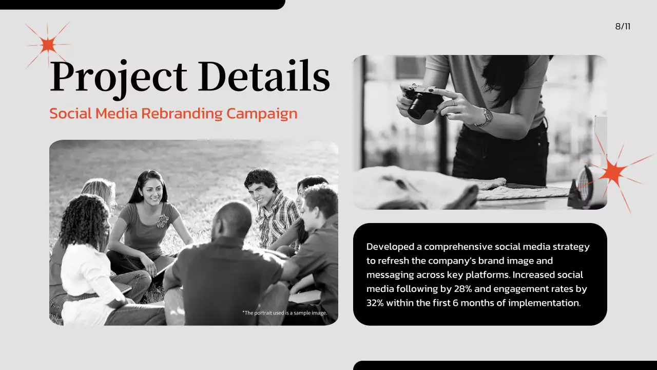 Grey Professional Portfolio Presentation