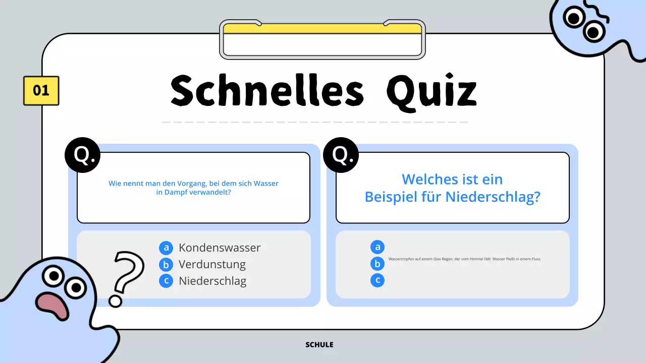 graue einfache Wasserlektion