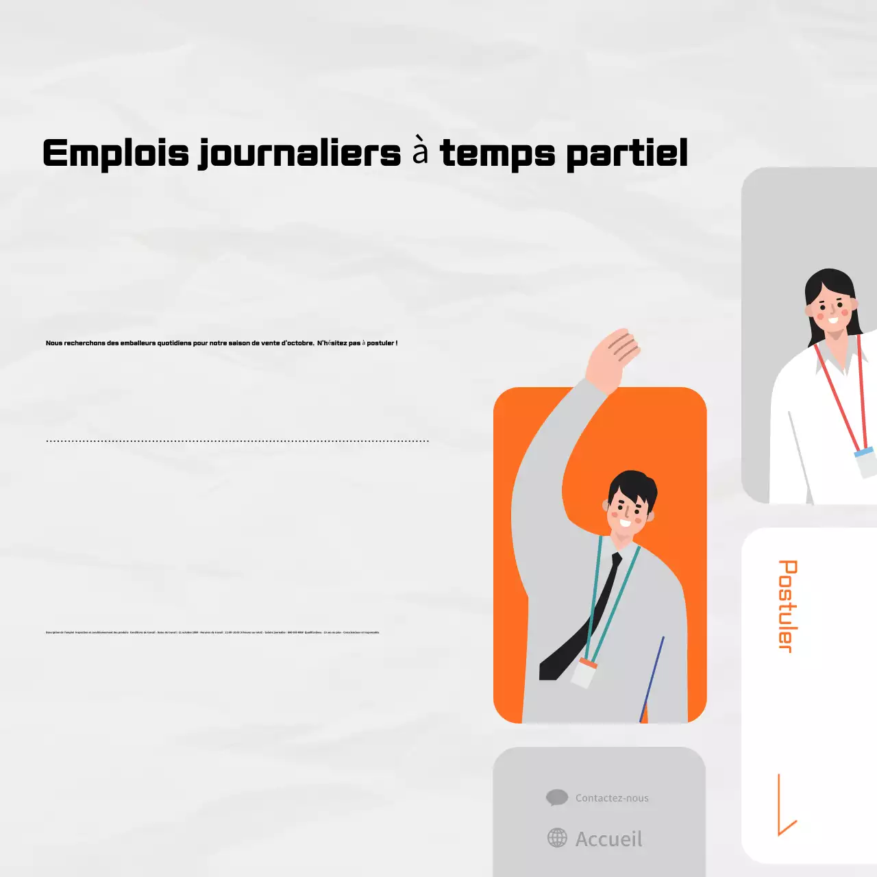 Offres d'emploi Orange Neat