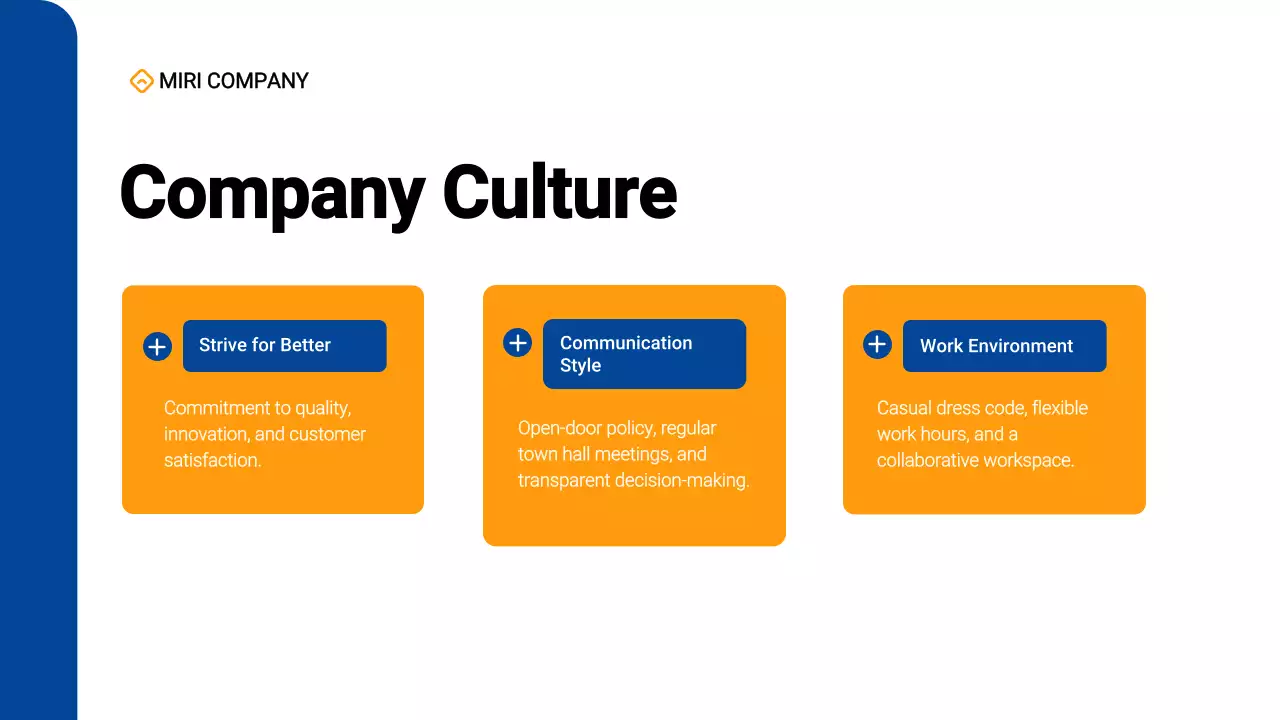 Blue Professional Onboarding Guide Presentation