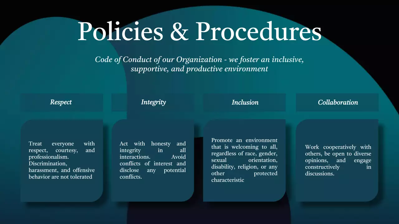 Teal Professional Onboarding Guide Presentation