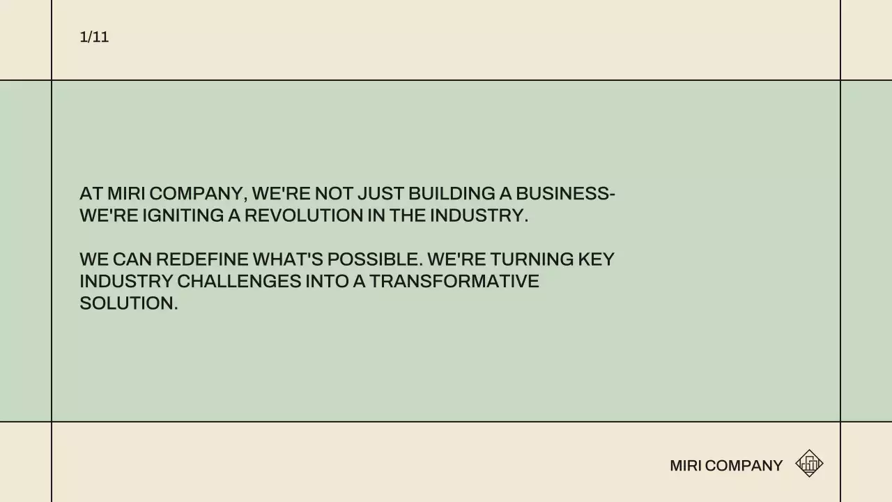 Beige Minimal Business Pitch Presentation