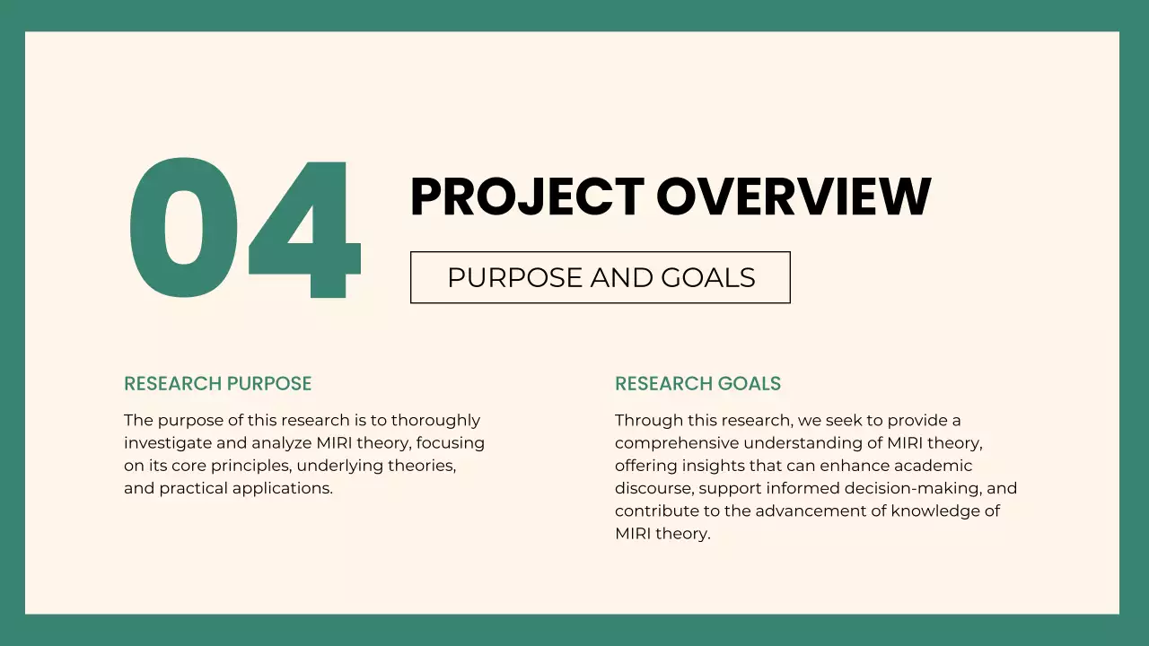 Green Modern Project Presentation