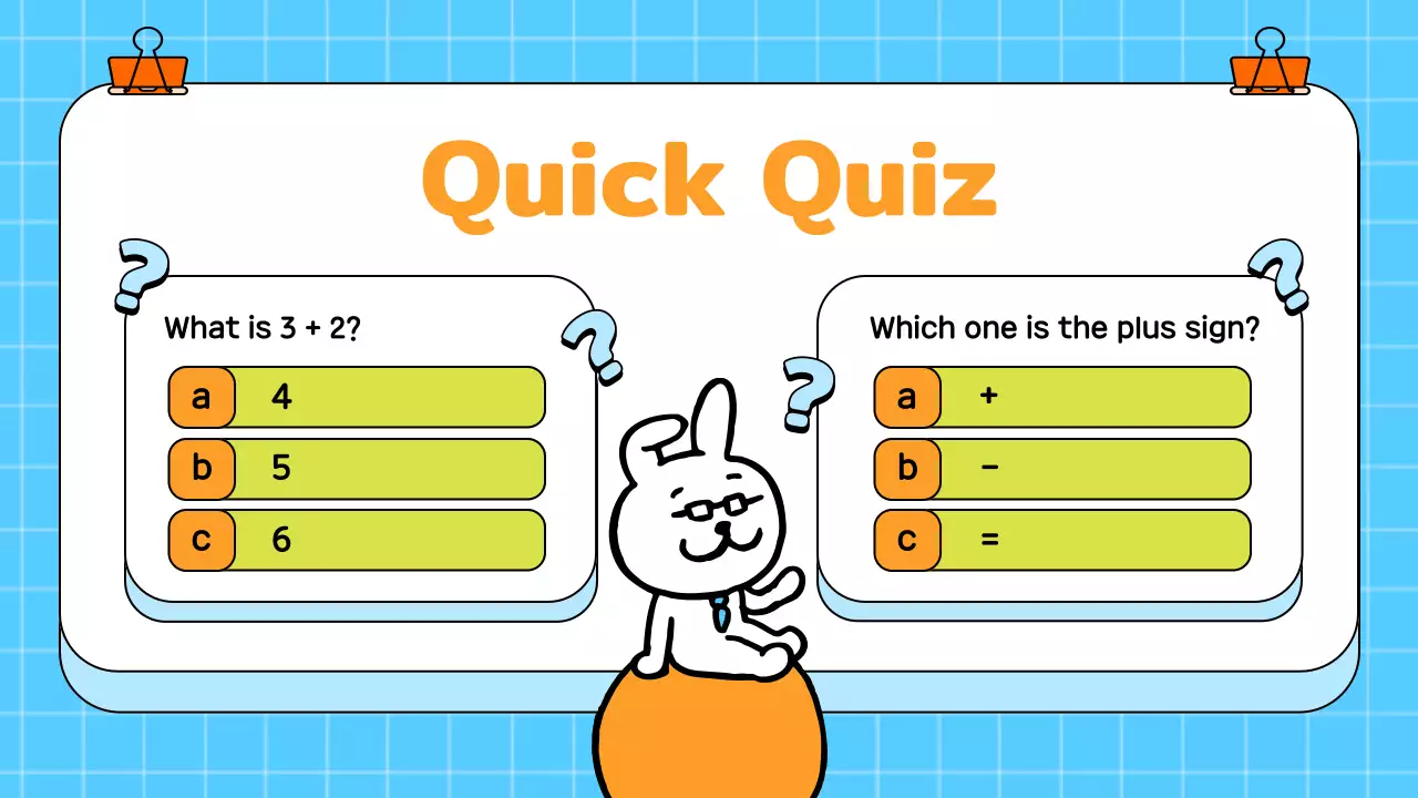 Blue Simple Math Course Presentation