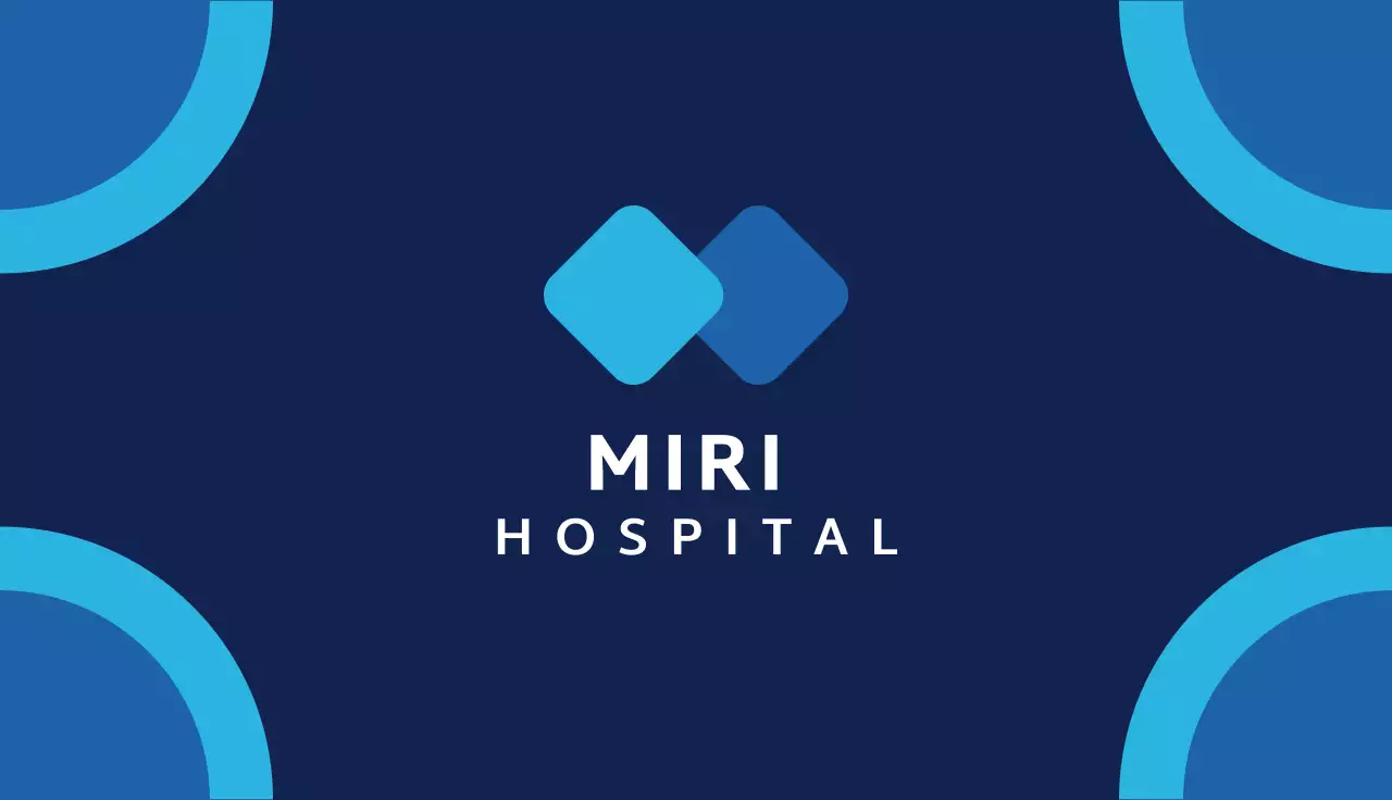 Blue Modern Business Card