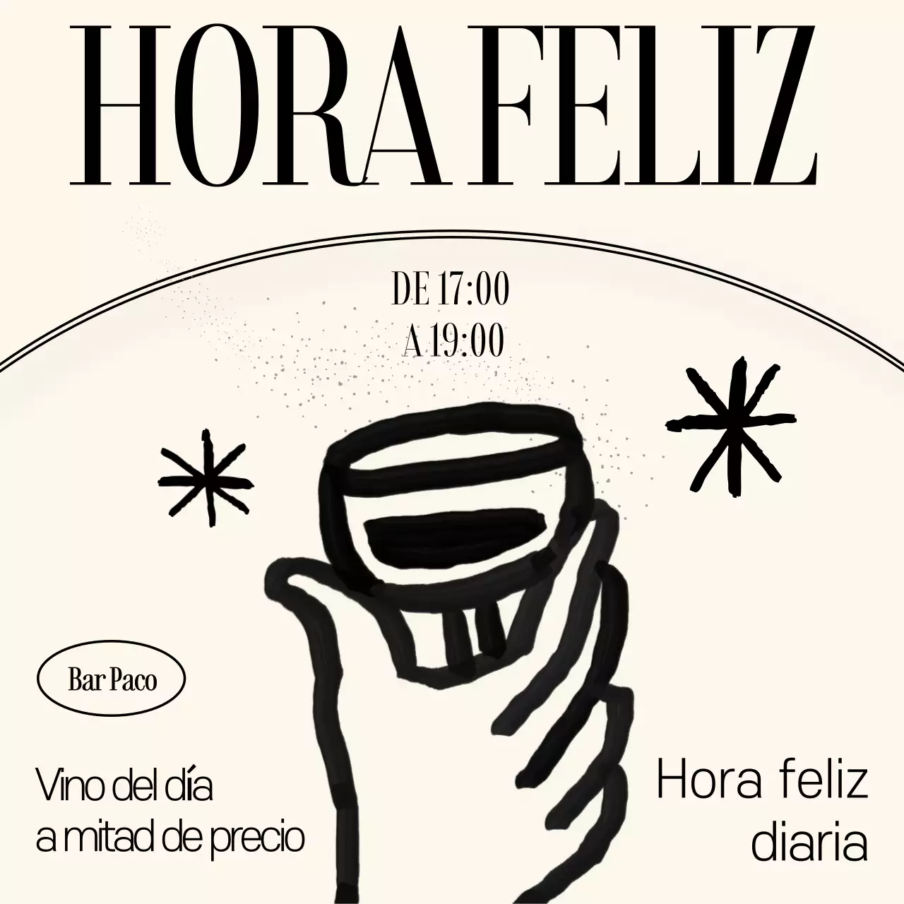 Promociones Black Simple