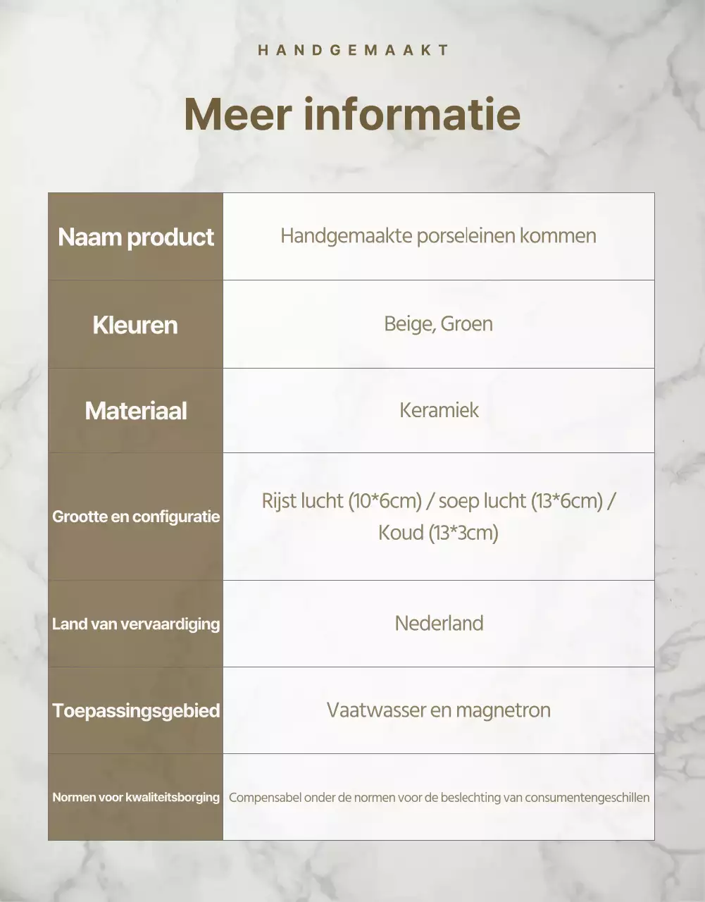 Promoot modern housewarming cadeau keukengerei in beige