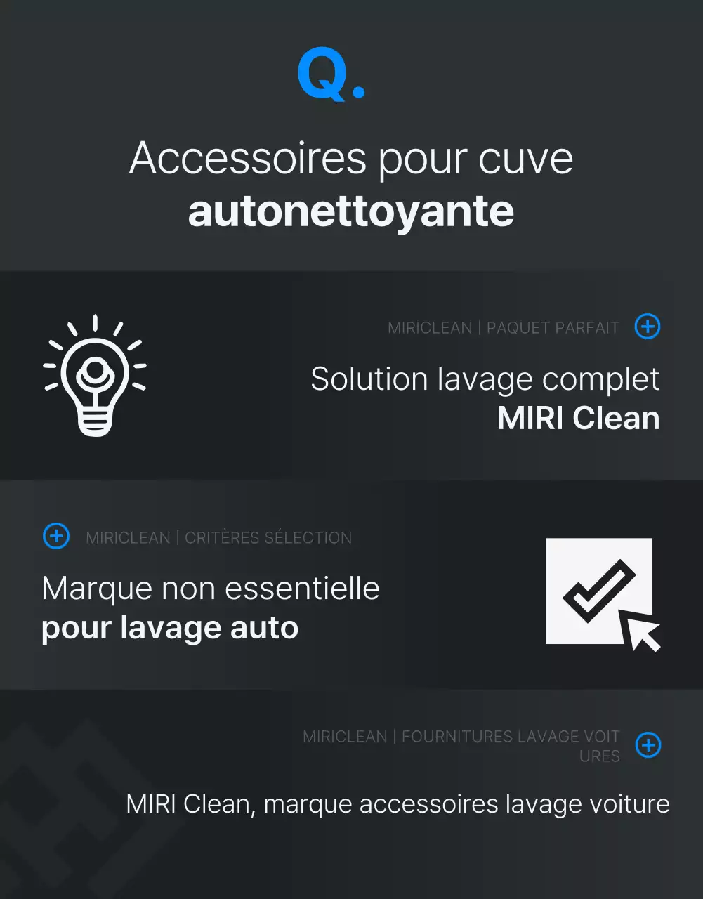 Promouvoir les produits de lavage modernes noirs