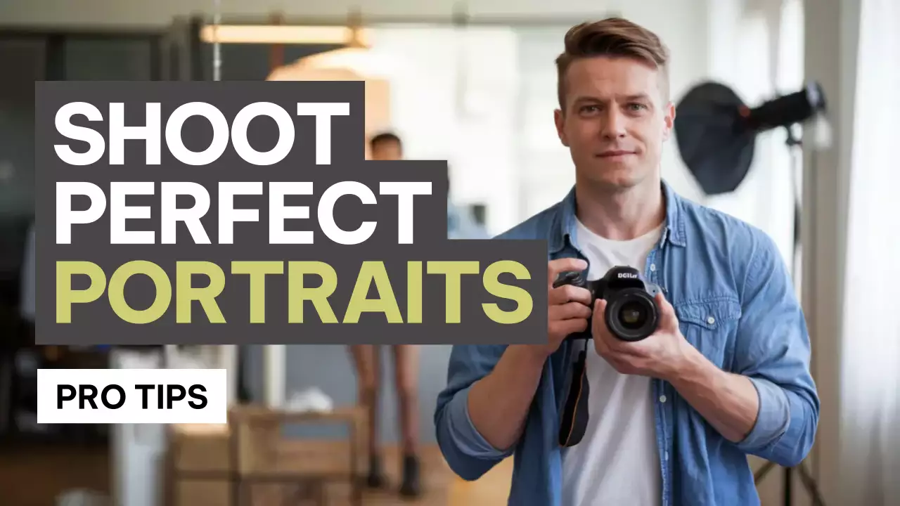 Blue Modern Photography Guide YouTube Thumbnail